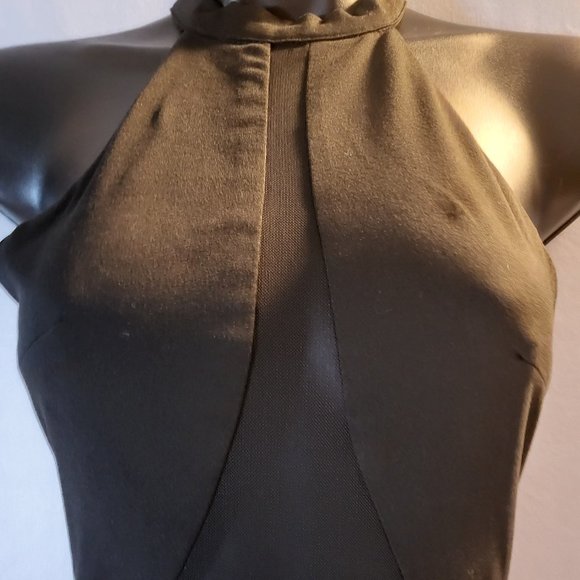 SHEIN Women Size XS (2) Black/Sheer Bodysuit, GUC - Picture 4 of 9